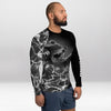 Rashguard Homme Ajusté Musclé – Crains l’Ours