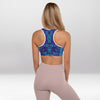 Brassière de Sport Rembourrée Précision Effet Papillon
