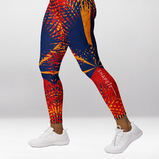 Legging d’Entraînement La Réunion en Couleurs