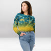 Crop Top Manches Longues Femme – Île au Trésor