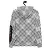 Sweat à Capuche Blanc Métallique