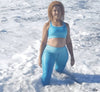 Legging d’Entraînement Turquoise