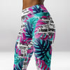Legging d’Entraînement Passion Sportive Verte