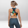Brassière de Sport Rembourrée Précision Spectre de Couleurs