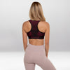 Brassière de Sport Rembourrée Précision Lys Rouge