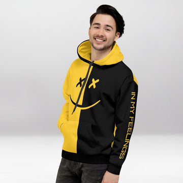 Sweat à Capuche Jaune & Noir Shapeit