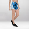 Short Court Femme Teinte Bleue