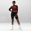 Crop Top Manches Longues Femme – Réunion