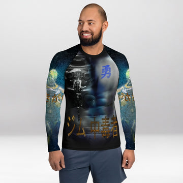 Rashguard Homme Ajusté Musclé – Trouve Ton But