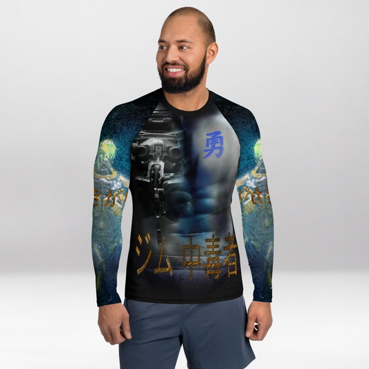 Rashguard Homme Ajusté Musclé – Trouve Ton But