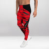 Leggings d’Entraînement Homme Rouge Tranchant