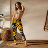 Legging d’Entraînement Jaune Graffiti