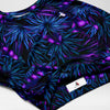 Crop Top Manches Longues Femme – Nuit de Givre Violette