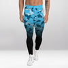 Legging d’Entraînement Homme Nid d’Abeilles Bleu