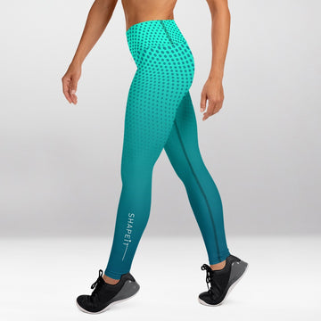 Legging d’Entraînement Turquoise