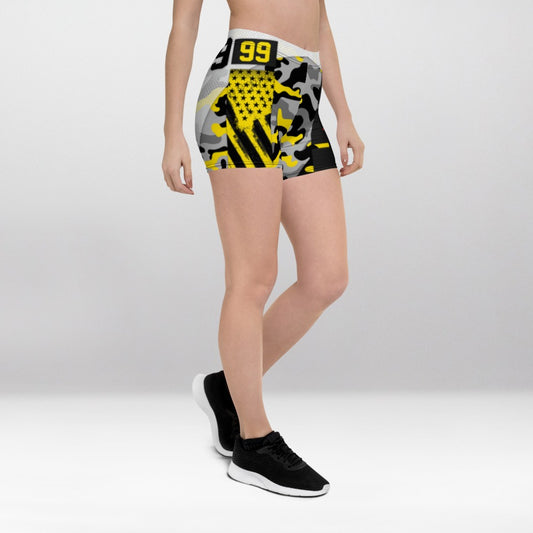 Short Court Football Jaune