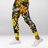 Legging d’Entraînement Jaune Graffiti
