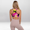 Brassière de Sport Rembourrée Précision Cocktail Rose