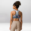 Brassière de Sport Rembourrée Précision Fleur Douce