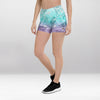 Short Court Femme Bleu Bébé