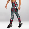 Legging d’Entraînement Rouge Militaire