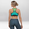 Brassière de Sport Rembourrée Précision Récif de Corail