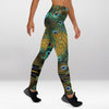 Legging d’Entraînement Paon Brun