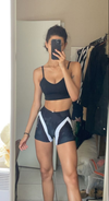 Short Court Femme Camouflage Noir