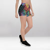 Short Court Femme Feuilles d’Automne