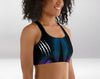 Brassière de Sport Rembourrée Violette Intense
