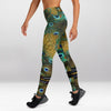 Legging d’Entraînement Paon Brun
