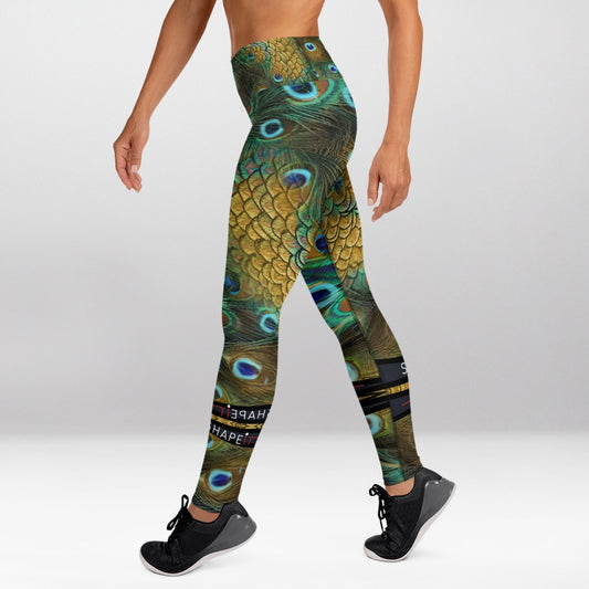 Legging d’Entraînement Paon Brun