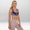 Brassière de Sport Rembourrée Précision Rose Textile