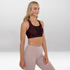 Brassière de Sport Rembourrée Précision Lys Rouge