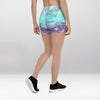 Short Court Femme Bleu Bébé