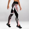 Legging d’Entraînement Rose Vectorielle