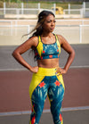 Brassière de Sport Rembourrée Précision Fièvre Tropicale