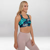 Brassière de Sport Rembourrée Précision Jade Graffiti
