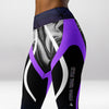 Legging d’Entraînement Couleur Pourpre