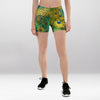 Short Court Vert Paon Femme