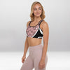 Brassière de Sport Rembourrée Précision Rose Vectorielle