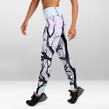 Legging d’Entraînement Fleur de Cerisier