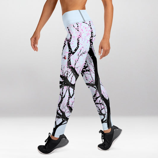 Legging d’Entraînement Fleur de Cerisier