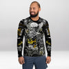 Rashguard Homme Ajusté Musclé – Or des Pirates