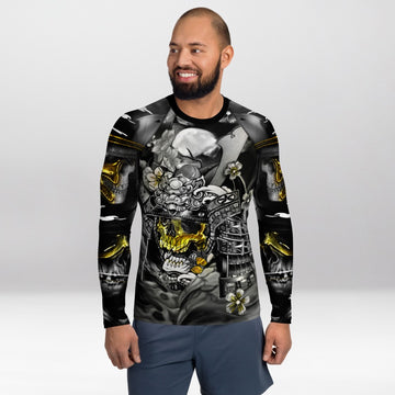 Rashguard Homme Ajusté Musclé – Or des Pirates