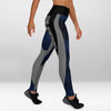 Legging d’Entraînement Motarde Bleue