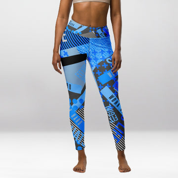 Legging d’Entraînement Croix Bleue