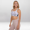Brassière de Sport Rembourrée Précision Fleur de Cerisier