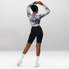 Crop Top Manches Longues Femme – Le Ciel Comme Limite