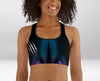 Brassière de Sport Rembourrée Violette Intense